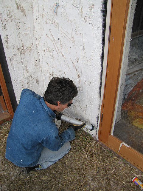 window door frames seal around sealing air leaks caulking