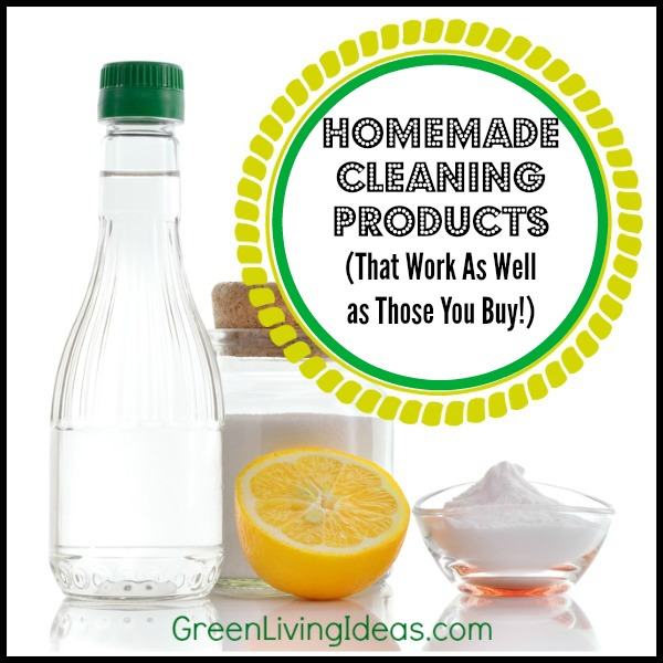 Homemade Cleaning Products That Work As Well as Those You Buy